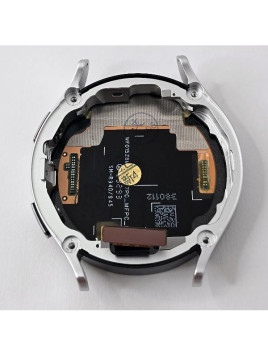 Pantalla lcd para Samsung Galaxy Watch 6 44mm R940 R945 mas tacil negro con marco plata calidad premium