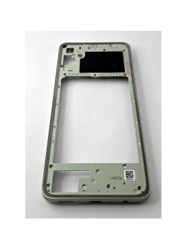 Carcasa o marco central verde para Samsung Galaxy A05 SM-A055F