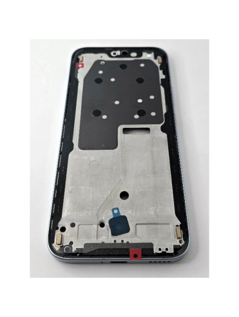 Carcasa o marco central azul para Huawei Honor X8C