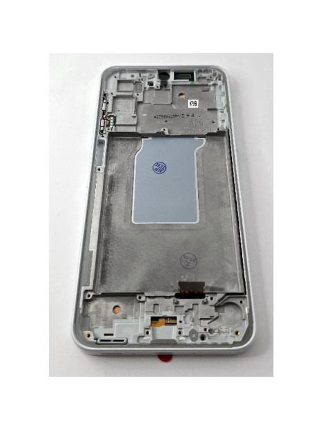 Pantalla lcd para Samsung Galaxy A26 5G A266 mas tactil negro con marco blanco calidad Oled