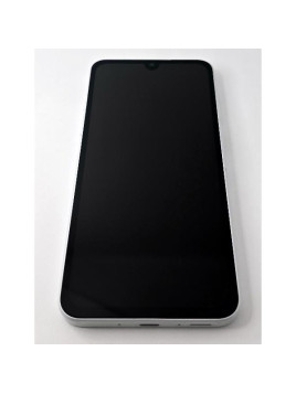 Pantalla lcd para Samsung Galaxy A26 5G A266 mas tactil negro con marco blanco calidad Oled