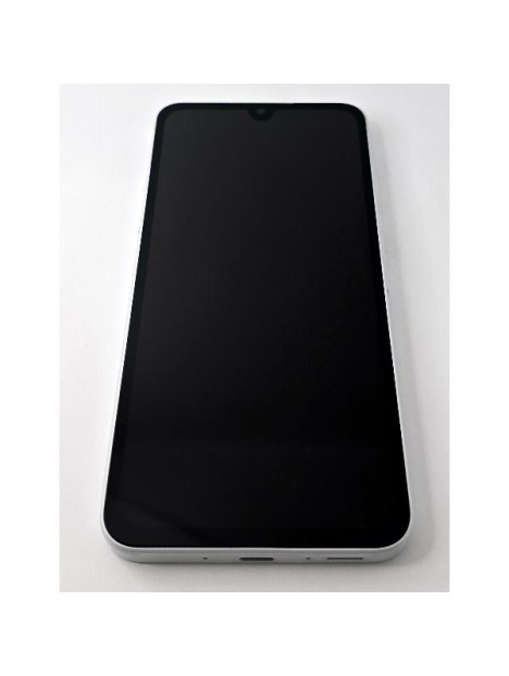 Pantalla lcd para Samsung Galaxy A26 5G A266 mas tactil negro con marco blanco calidad Oled