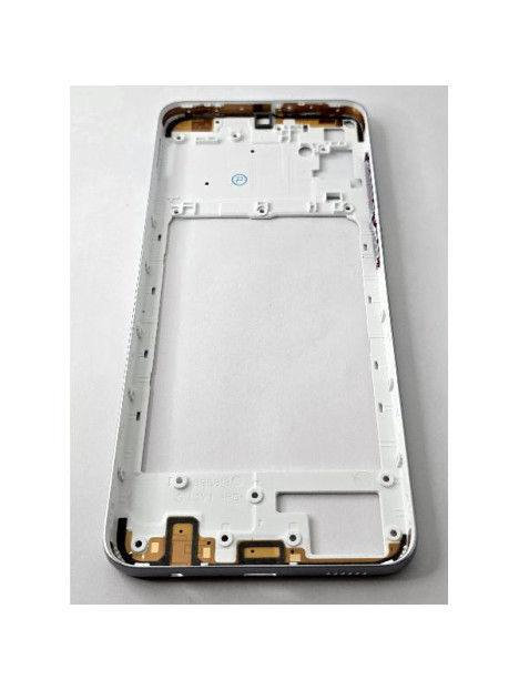 Carcasa o marco central plata para Samsung Galaxy A05 SM-A055F