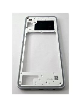 Carcasa o marco central plata para Samsung Galaxy A05 SM-A055F