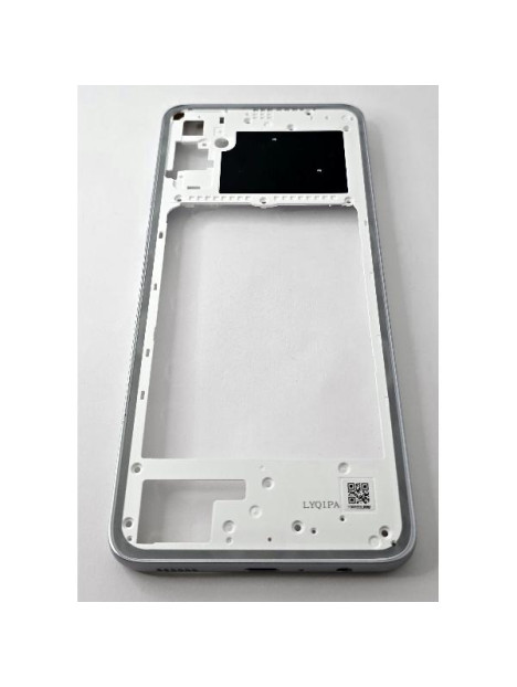 Carcasa o marco central plata para Samsung Galaxy A05 SM-A055F