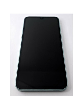 Pantalla lcd para Samsung Galaxy A26 5G A266 mas tactil negro con marco verde calidad Oled