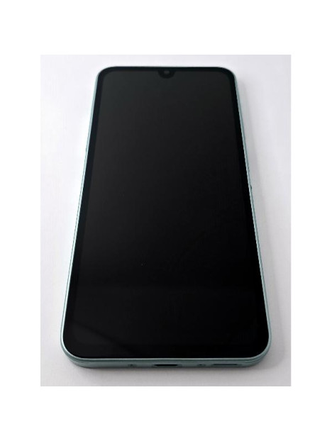 Pantalla lcd para Samsung Galaxy A26 5G A266 mas tactil negro con marco verde calidad Oled