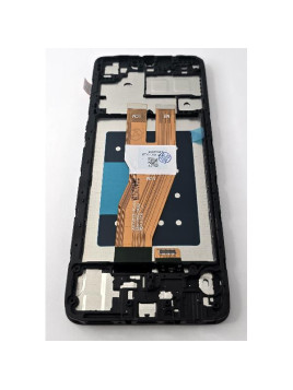 Pantalla lcd para Samsung Galaxy A05 SM-A055F mas tactil negro con marco negro calidad premium