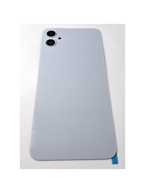 Tapa trasera o tapa bateria plata para Samsung Galaxy A05 SM-A055F con cubierta de camara