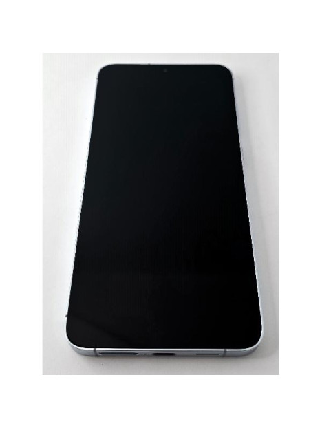 Pantalla lcd para Samsung Galaxy S24 Plus S926 mas tactil negro con marco plata version europea calidad Oled