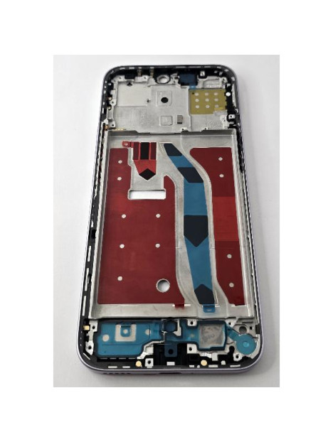 Carcasa o marco central morado para Huawei Honor X8C