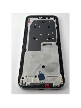 Carcasa o marco central plata para Huawei Honor X8C
