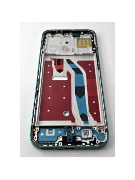 Carcasa o marco central verde para Huawei Honor X8C