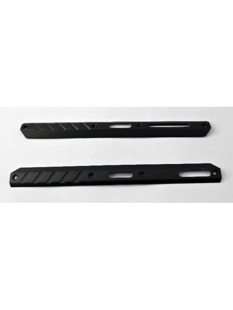 Set de 2 embellecedores grises para Doogee Fire 6 calidad premium