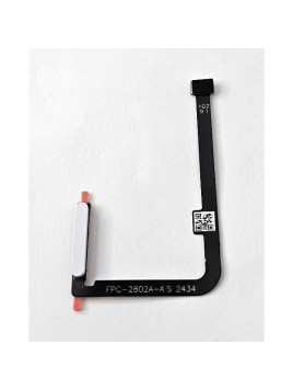 Flex sensor de huella blanco para Ulefone Note 20 Pro calidad premium