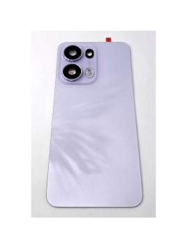 Tapa trasera o tapa bateria morada para Oppo Reno 13 Pro 5G CPH2697 con cubierta de camara