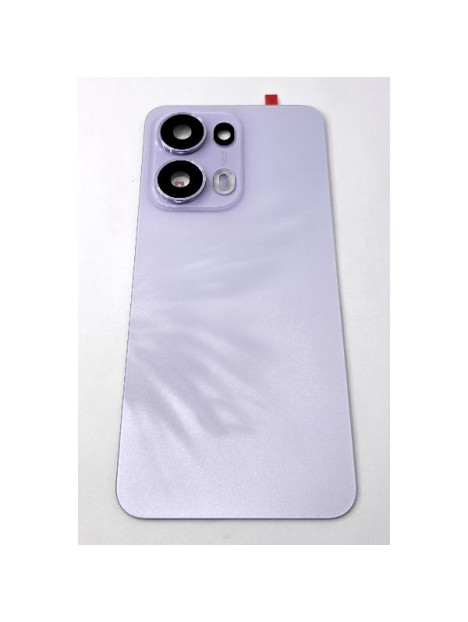 Tapa trasera o tapa bateria morada para Oppo Reno 13 Pro 5G CPH2697 con cubierta de camara