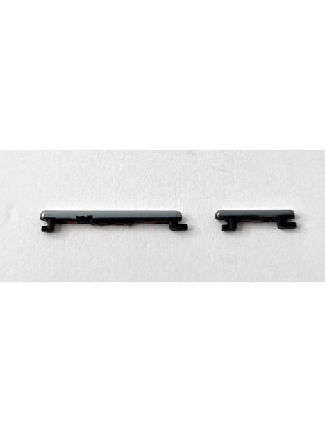 Set de 2 botones laterales platas para Huawei Honor Magic 7 Lite 5G calidad premium