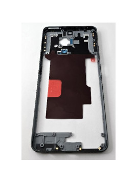 Carcasa o marco central negro para Realme 12X 5G 6.67