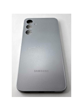 Tapa trasera o tapa bateria gris para Samsung Galaxy A16 4G A165 GH82-36040B Service Pack
