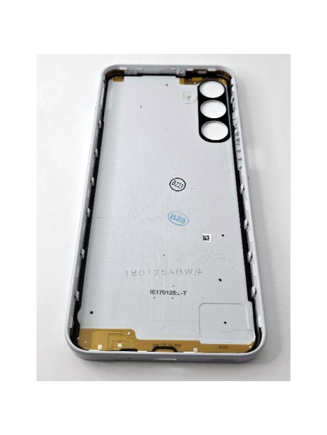 Tapa trasera o tapa bateria gris para Samsung Galaxy A16 4G A165 GH82-36040B Service Pack