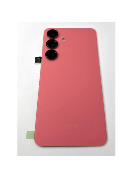 Tapa trasera o tapa bateria roja para Samsung Galaxy S25 5G S931 con cubierta de camara GH82-36295G Service Pack