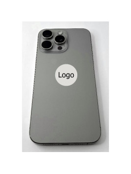 Tapa trasera o tapa bateria titanio para iPhone 15 Pro Max A2849 A3106 con marco central remanufacturada grado A