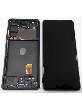 Pantalla lcd GH82-24220A para Samsung Galaxy S20 FE 4G SM-G780B mas tactil negro mas marco Cloud Navy Premium Servi