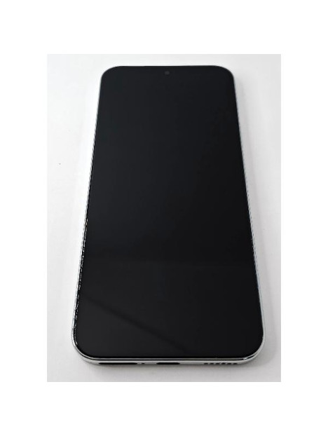 Pantalla lcd para Huawei Nova 13 mas tactil negro con marco blanco calidad premium