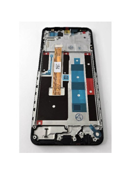 Pantalla lcd para Realme C75 4G RMX3941 mas tactil negro con marco negro calidad premium