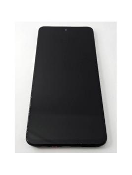 Pantalla lcd para Realme C75 4G RMX3941 mas tactil negro con marco negro calidad premium