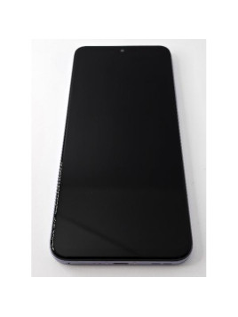 Pantalla lcd para Oppo Reno 13 Pro 5G CPH2697 mas tactil negro con marco morado compatible TFT