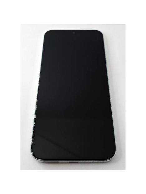 Pantalla lcd para Huawei Nova 13 mas tactil negro con marco verde calidad premium