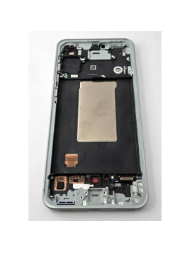 Pantalla lcd para Samsung Galaxy A56 5G SM-A566B tactil negro marco verde ensamblado GH82-36829C Service Pack