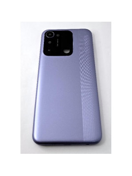 Tapa trasera o tapa bateria morada para Tecno Spark 8C