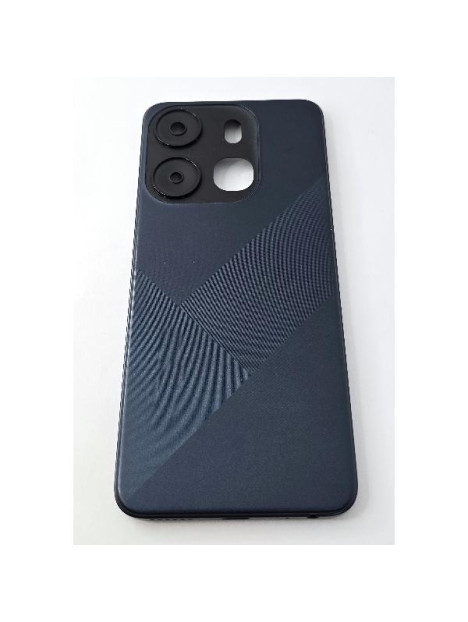 Tapa trasera o tapa bateria negra para Tecno Spark Go 2023