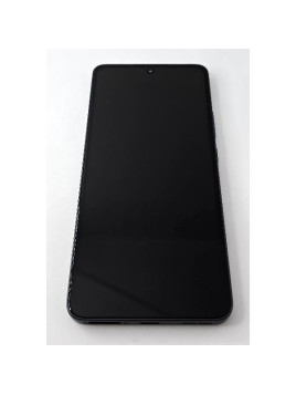 Pantalla lcd para Oppo Reno 13 F 5G CPH2699 mas tactil negro con marco negro calidad Oled