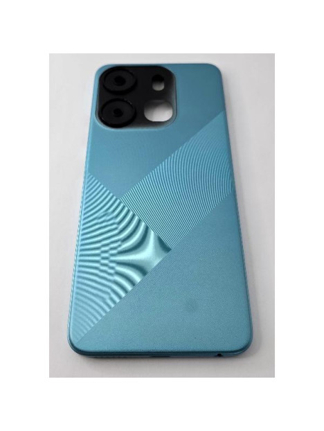 Tapa trasera o tapa bateria azul para Tecno Spark Go 2023