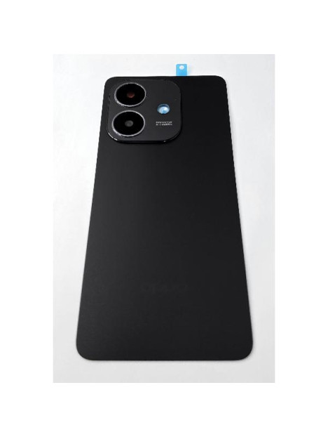 Tapa trasera o tapa bateria negra para Oppo A40m con cubierta de camara