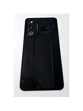 Tapa trasera o tapa bateria negra para ZTE Nubia Neo 3 5G con cubierta de camara