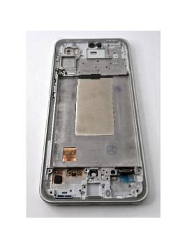 Pantalla lcd para Samsung Galaxy A36 A366 mas tactil negro con marco verde calidad premium