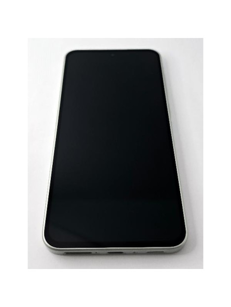 Pantalla lcd para Samsung Galaxy A36 A366 mas tactil negro con marco verde calidad premium