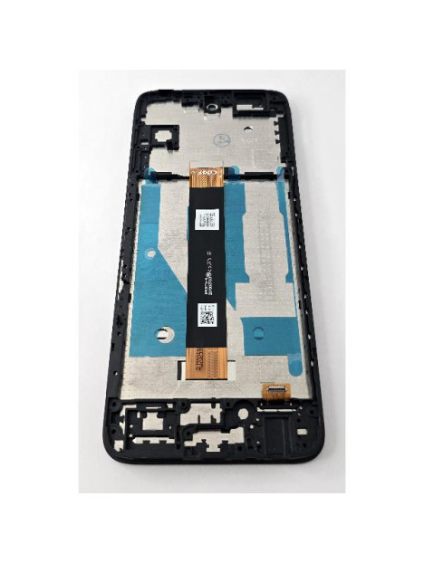 Pantalla lcd para TCL 60R 5G mas tactil negro con marco negro calidad premium