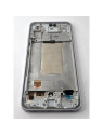 Pantalla lcd para Samsung Galaxy A36 A366 mas tactil negro con marco morado calidad premium