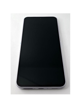 Pantalla lcd para Samsung Galaxy A36 A366 mas tactil negro con marco morado calidad premium