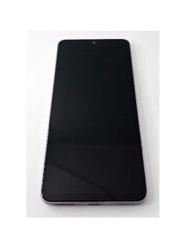 Pantalla lcd para Xiaomi Poco F6 Pro 5G mas tactil negro con marco morado compatible TFT