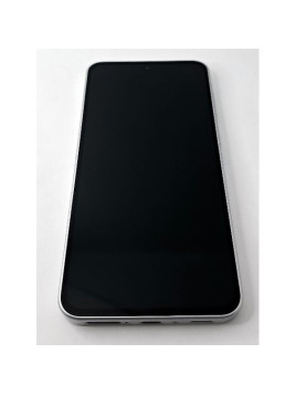 Pantalla lcd para Samsung Galaxy A36 A366 mas tactil negro con marco blanco calidad premium