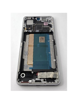 Pantalla lcd para Xiaomi Poco F6 Pro 5G mas tactil negro con marco plata compatible TFT