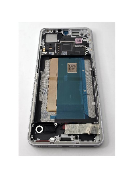 Pantalla lcd para Xiaomi Poco F6 Pro 5G mas tactil negro con marco plata compatible TFT