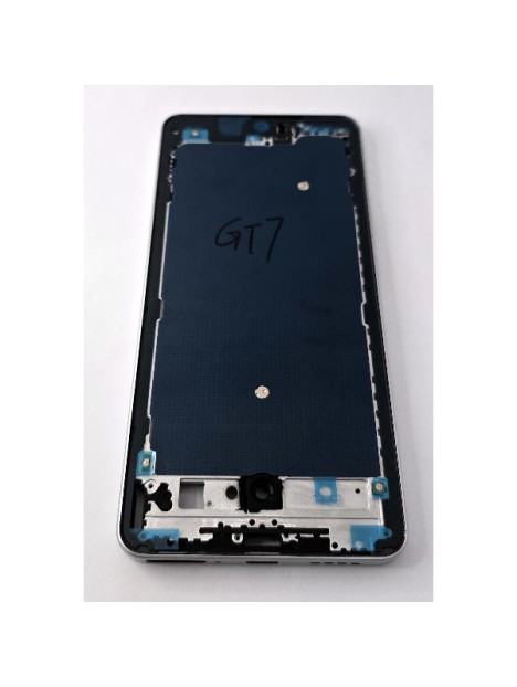 Carcasa o marco central blanco para Realme GT 7 5G